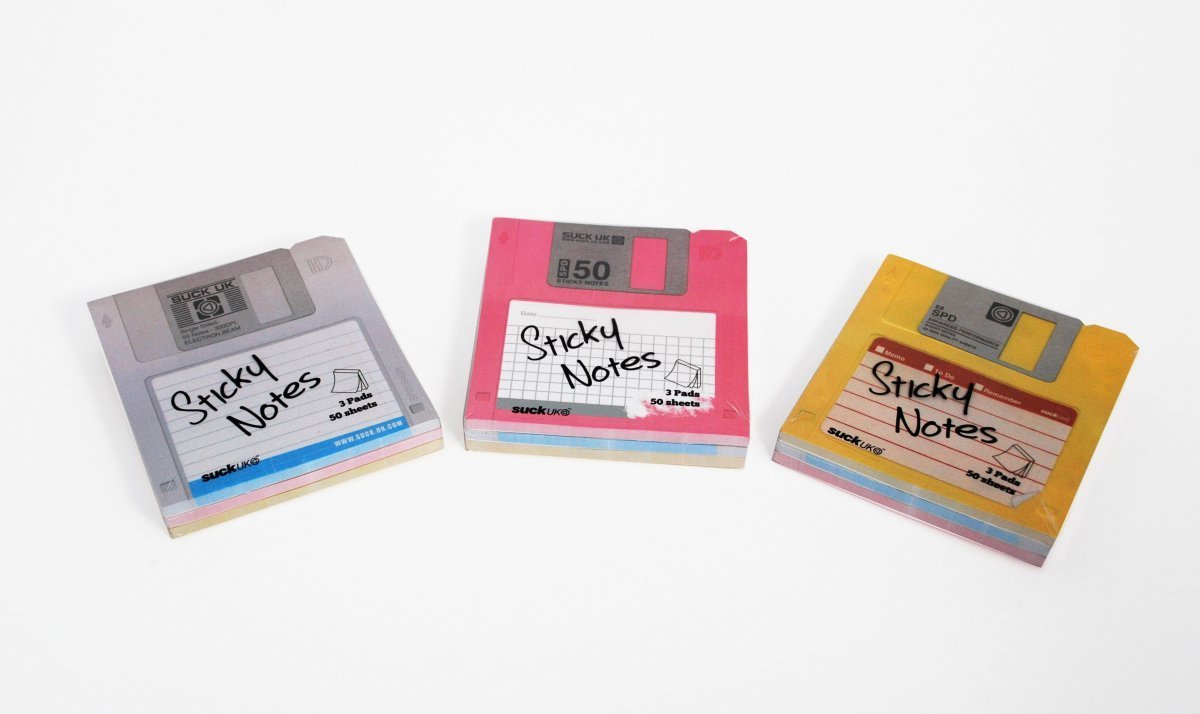 Floppy Disk Sticky Notes For Only $12!