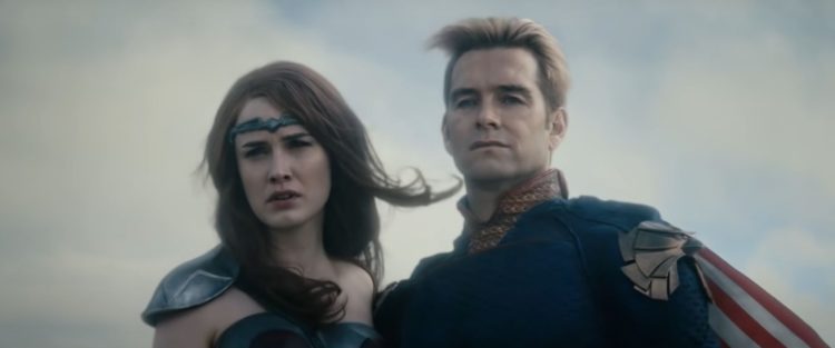 Homelander and Queen Maeve The Boys Season 3 finale
