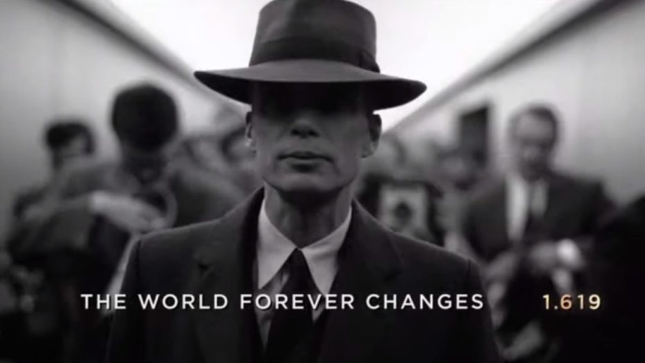 Cillian Murphy as J. Robert Oppenheimer in Oppenheimer