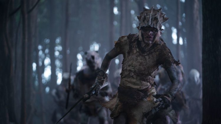 Orcs running through the forest in The Rings of Power