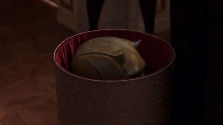 Daredevil's helmet from She-Hulk: Attorney at Law