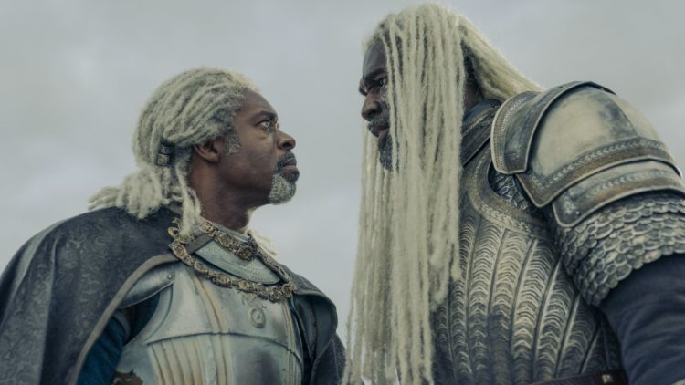 Wil Johnson, Steve Tousaint face to face in House of the Dragon