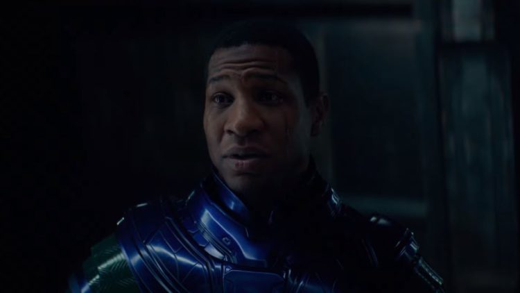 Kang the Conqueror with his helmet off in Ant-Man and The Wasp: Quantumania