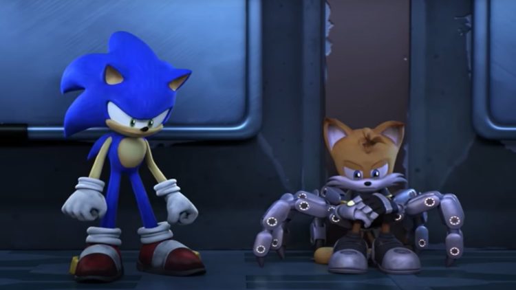 Sonic and Tails from Sonic Prime Season 1