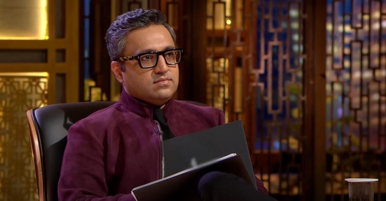 Ashneer Grover listens to the biggest ever investment pitch on shark tank india season 1