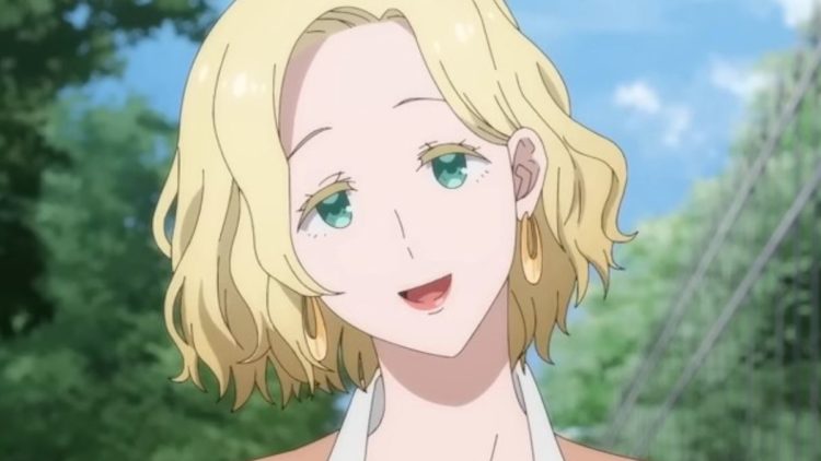 Carol's Mom talking to Tomo and Misuzu in Tomo-Chan is a Girl episode 5