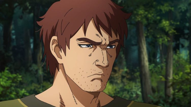Einar getting frustrated at Thorfinn in Vinland Saga S2