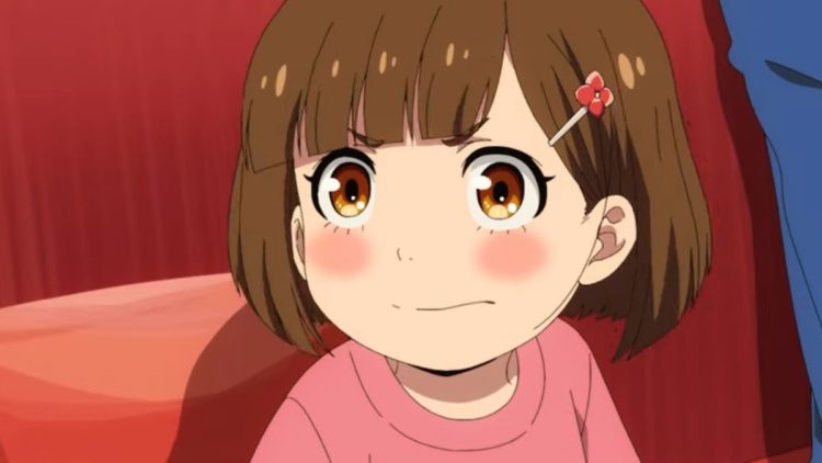 Miri annoyed by Kazuki in Buddy Daddies