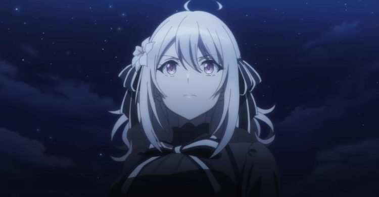 Lily looks determined as she steps forward on a stary night