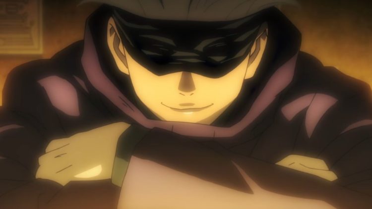 Gojo half shot from Jujutsu Kaisen
