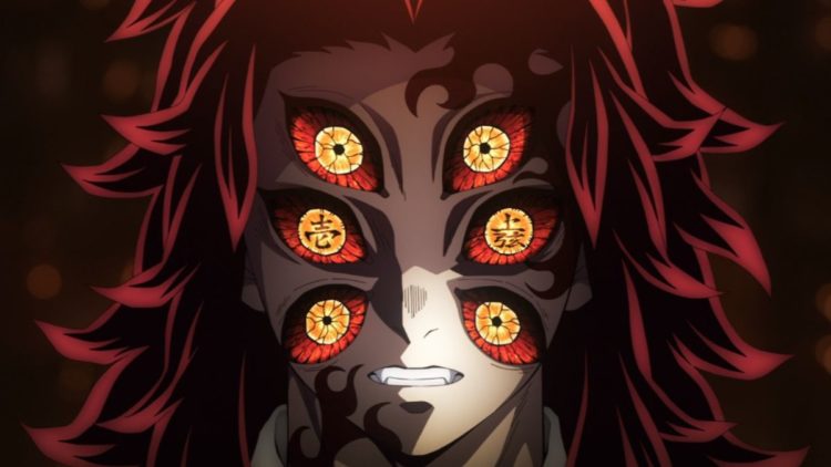 Kokushibo giving an intense look in Demon Slayer