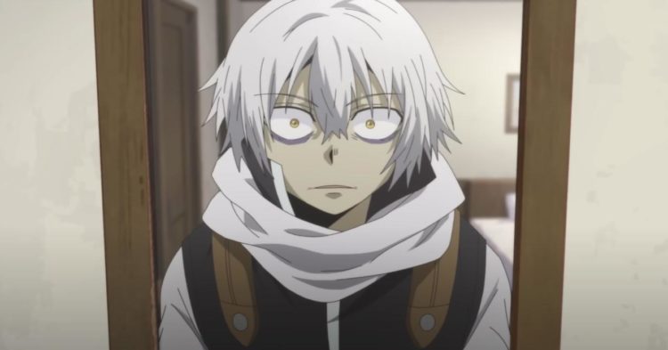 Scott Touka looks aghast into the mirror to see the hero Sion reflected