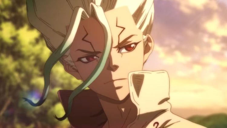Senku half shot from Dr. Stonr